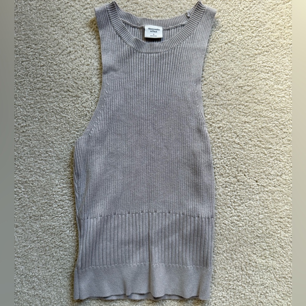 Abercrombie & Fitch Light Brown Knit Top